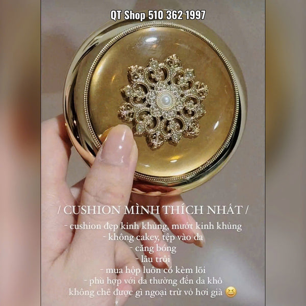 Phấn Cushion Hoa Hiên - Tông #21 - Tặng 1 Lõi - Cheongidan Essence Cushion SPF50+/PA+++