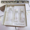 Set Nước tẩy trang Su:m37 Skin Saver Essential Cleansing Water - 400ml + 2x100ml