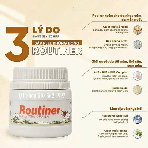 SÁP PEEL DA SINH HỌC AXENDA ROUTINER