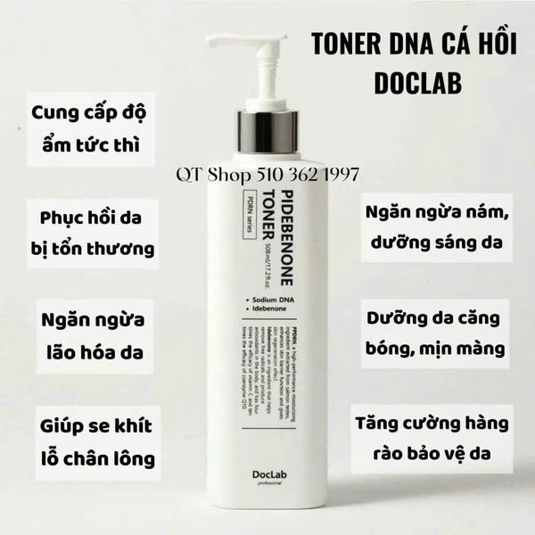 DocLab - PIDEBENONE TONER - Toner Cá Hồi 500ml 