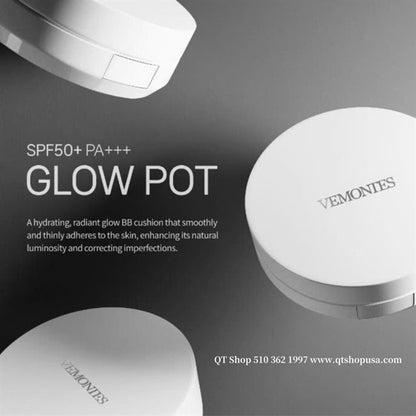 VEMONTES - Cushion Vemontes Dưỡng Phục Hồi - Tông 23 Vỏ trắng- 202707