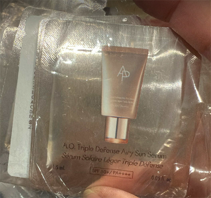 @ AMORE AP - Sample KCN A.O Triple Defense Airy Sun Serum - 1.5ml x 24ea