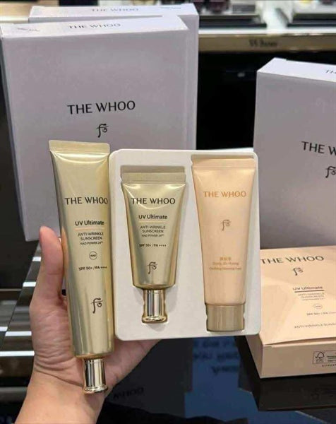 Set KCN Whoo Vàng 75ml tặng kèm Mini KCN Whoo Vàng 25ml