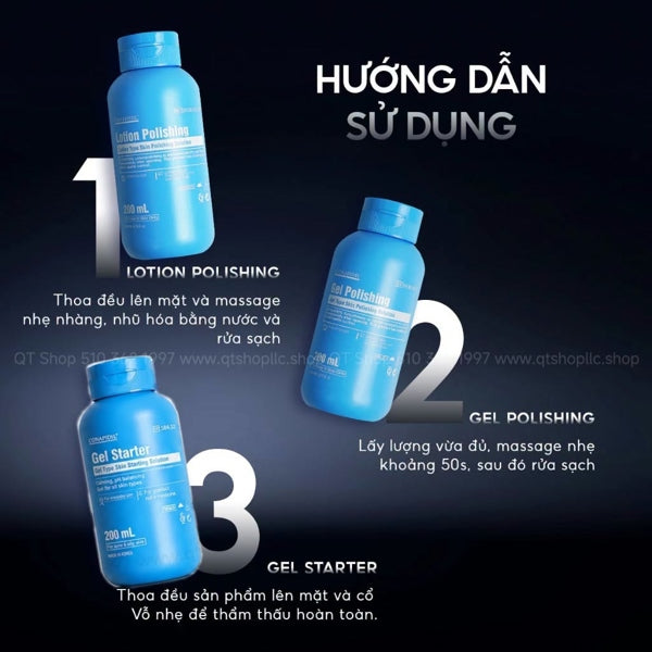 *Pharmesthetics CONAPIDIL - COMBO Định vị - 2 Tẩy Trang + SRM + Toner
