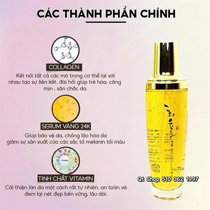 *LEBELAGE - Tinh chất vàng 24K - 130ml - Date 2028