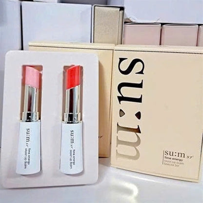 SUM37 - Set 2 Son Dưỡng Time Energy Moist Lip Balm - EXP 202803