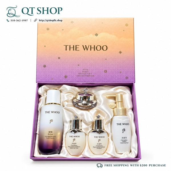 THE WHOO BICHUP - Set Serum Bichop Tím Mới Limited 90ml - Thế hệ thứ 4 - EXP 202812