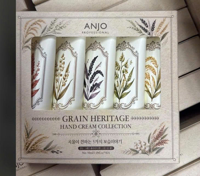 Set Kem Dưỡng Tay ANJO Grand Heritage Hand Cream - 5ea x 50ml