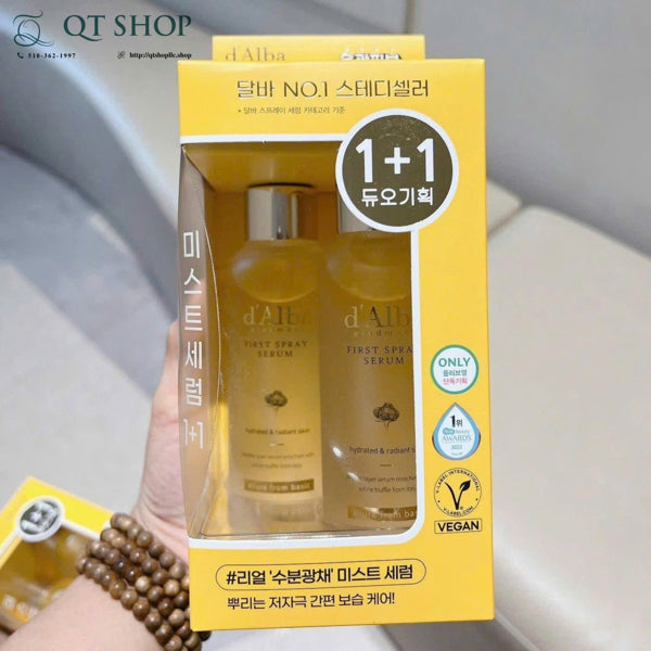 NONE *Set Xịt Khoáng Bơ d'Alba First Spray Serum 100ml + 100ml