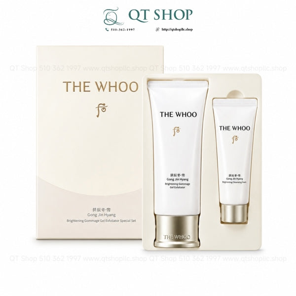 THE WHOO - Set TDC Whoo Trắng - 100ml + tặng SRM 40ml - EXP 202904