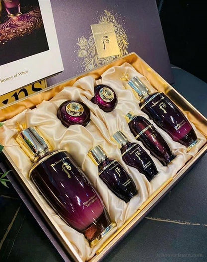 THE WHOO - Hoàn Lưu Cao SET HOA HỒNG SỮA DƯỠNG HLC - 450$