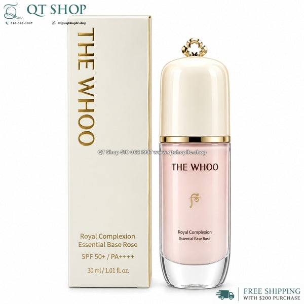 THE WHOO - Kem Lót Whoo Royal Complexion Essential Base Rose - EXP 202901