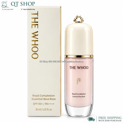THE WHOO - Kem Lót Whoo Royal Complexion Essential Base Rose - EXP 202901