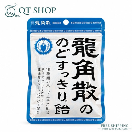 Kẹo Ngậm Ho Ryukakusan Nodo Sukkiri Ame Japan - 88g