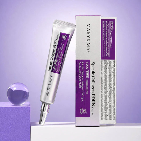 MARY&MAY - Spicule Collagen PDRN Cream 15g - Exp 2029.05 - TÍM