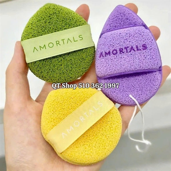 LIMIT 5 - Set 3 miếng bọt Rửa Mặt AMORTALS
