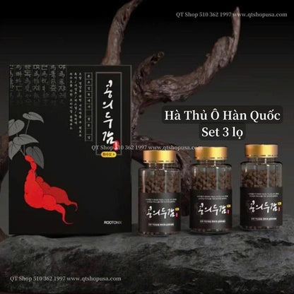 Hà Thủ Ô - Set 3 hũ