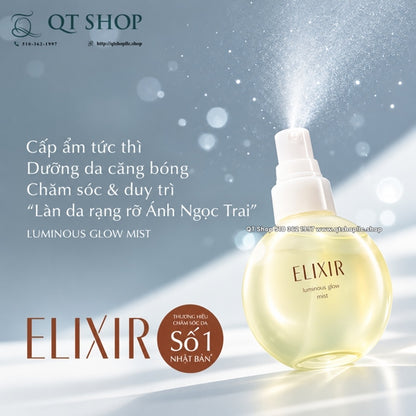 Mist Xịt Khoáng Elixir Superieur Luminous Glow 80ml