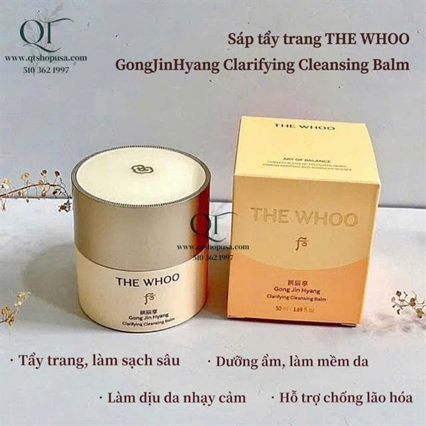 Sáp Tẩy Trang Whoo Vàng 56$ - EXP 202804