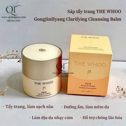 Sáp Tẩy Trang Whoo Vàng 56$ - EXP 202804