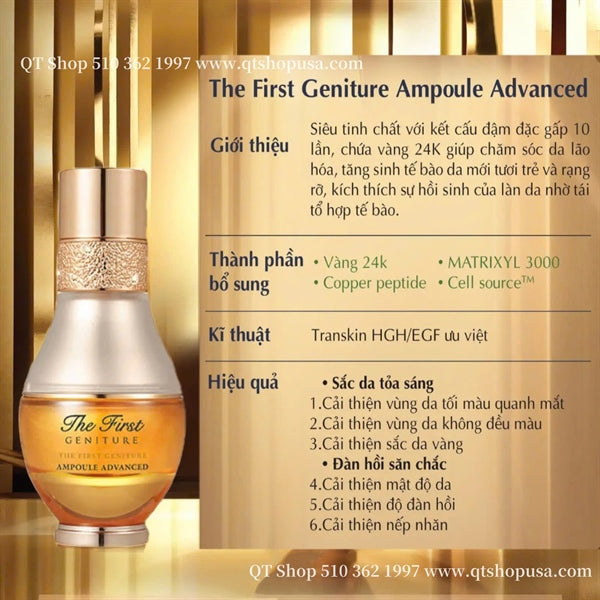 Tinh Chất Vàng Ohui The First 40ml -EXP 202607