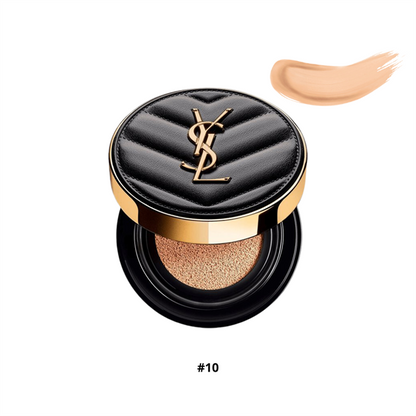 YSL - Le Cushion Encre De Peau Couture Cushion Foundation #10 Tông Sáng - 14g ( Vỏ Màu Đen)