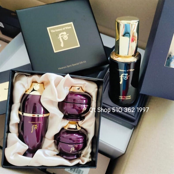 THE WHOO - Hoàn Lưu Cao Set Tinh Chất Khởi Nguồn First Care HLC - EXP 202808 - 320$