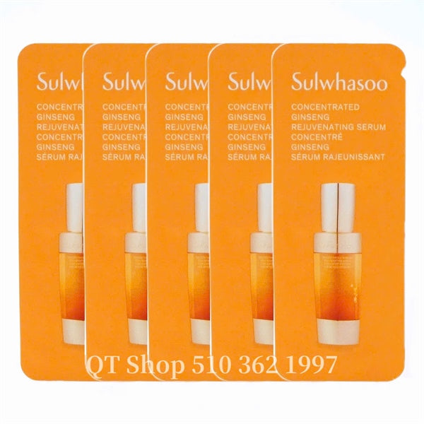 SULWHASOO - Sample Tinh Chất Nhân Sâm Sulwhasoo - 12 gói x 1ml - EXP 202802