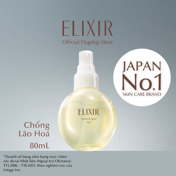 Mist Xịt Khoáng Elixir Superieur Luminous Glow 80ml