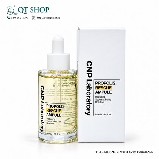 CNP - Tinh Chất Keo Ong Laboratory Propolis Rescue Ampule - Da dầu mụn, nhạy cảm - HỘP TRẮNG - EXP 202801