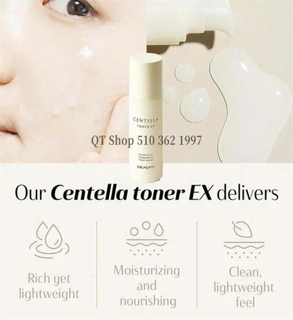 Toner Centella EX Dr. Pepti - 180ml - EXP 202811