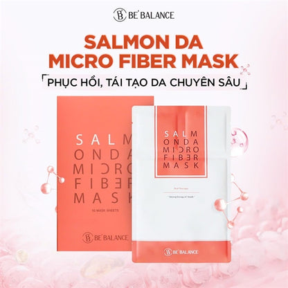 @ BEBALANCE - SALMON MICROFIBER Mask Màu Cam- 10ea - EXP 202803