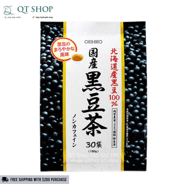 Trà Đậu Đen Hokkaido - Bịch 30 gói x 6 gr- Japan - EXP 2027.12