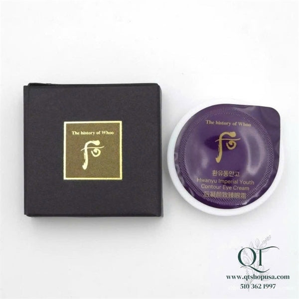 THE WHOO - Hoàn Lưu Cao Sample Kem Mắt (Eye) HLC Tím - 10ea x 0.6g - EXP 202801