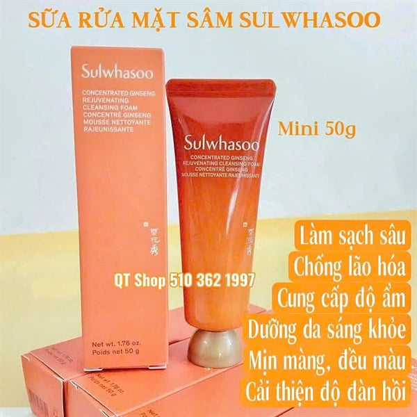 Mini SRM Sulwhasoo Nhân Sâm Mới - 50g - EXP 202808