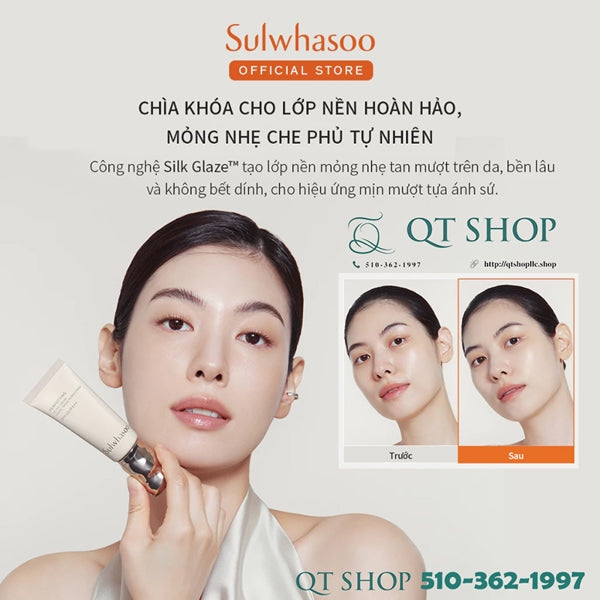 SUWHASOO - Sample BB Perfecting Tinted Cream NO.3 SAND - 12 gói - EXP 202901