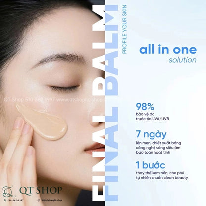 Pharmesthetic - CONAPIDIL Final Balm 30 SPF 50+ PA+++ - KCN Đa Năng Bảo Vệ Phục Hồi 30ml - EXP 202806