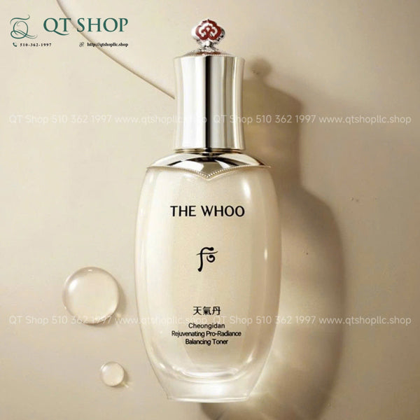 THE WHOO - TÁCH CHAI LẺ -Toner Hoa Hiên Rejuvenating Pro-Radiance Balancing - 150ml