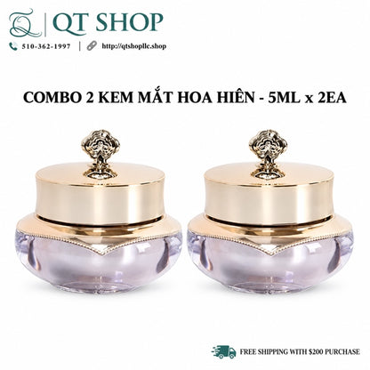 THE WHOO - Combo 2 Mini Kem Mắt Hoa Hiên - 5ml