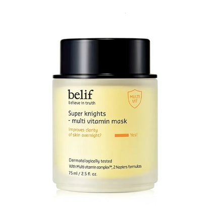 Mask Ngủ - Mặt Nạ Ngủ Belif - Màu Vàng - Trắng da - EXP 202803