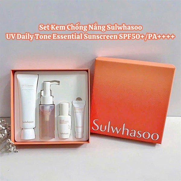 Set KCN Sulwhasoo New - Essential - KHÔNG Nâng Tông