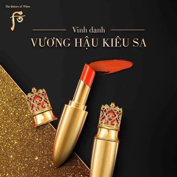 THE WHOO - *Son Lựu Đạn Whoo - Màu 24 - Red Orange