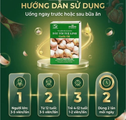 Dầu Tỏi Tuệ Linh