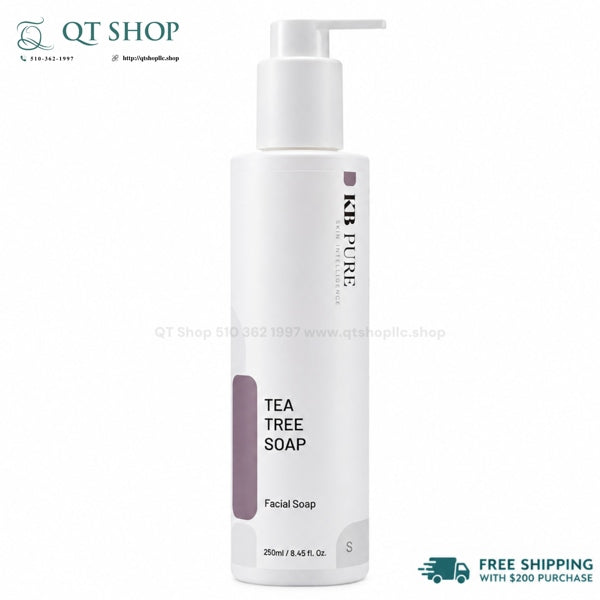 KB PURE - SRM Sữa Rửa Mặt Tea Tree Soap - 250ml NEW - EXP 202805