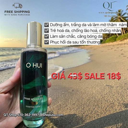 OHUI - @ - Nước Thần Ohui Xanh Essential Water Prime Advance - 150ml EXP 2027.12.15