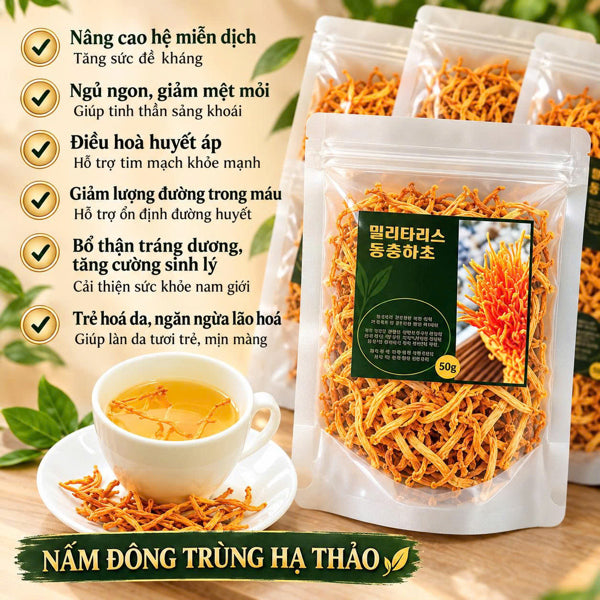 *LM1* - Đông Trùng Hạ Thảo - Dạng Sợi
