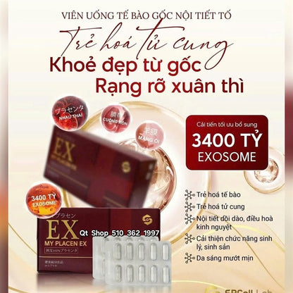 @ DEAL 1 TẶNG 1 - Viên Uống Nhau Thai Cuống Rốn My Placen EX - NEW - 60 viên - Japan - EXP 2027.02