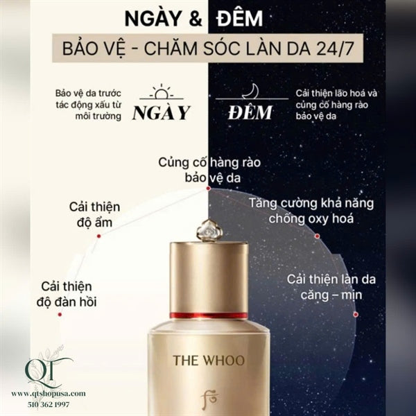 THE WHOO BICHUP - Set Serum Bichop Mới 50 ml tặng 20ml - Thế hệ thứ 4 - EXP 2029