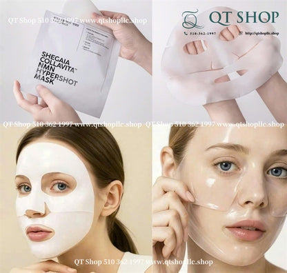 SHEGAIA - Mặt Nạ Thạch Collavita NMN Hypershot Mask - 5ea