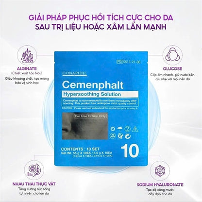 Pharmesthetics - Conapidil Cemenphalt Modeling Mask - Mặt Nạ Dẻo Phục Hồi- 5 miếng